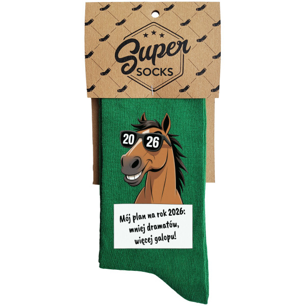 Skarpety "Mój plan na rok 2026"