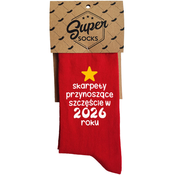 Skarpety "Skarpety przynoszące szczęście w 2026 roku" Skarpety "Skarpety przynoszące szczęście w 2026 roku"