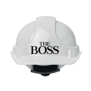 Kask budowlany "The boss"