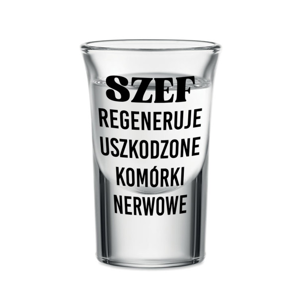 Szklanka "Dla Szefa", 30ml