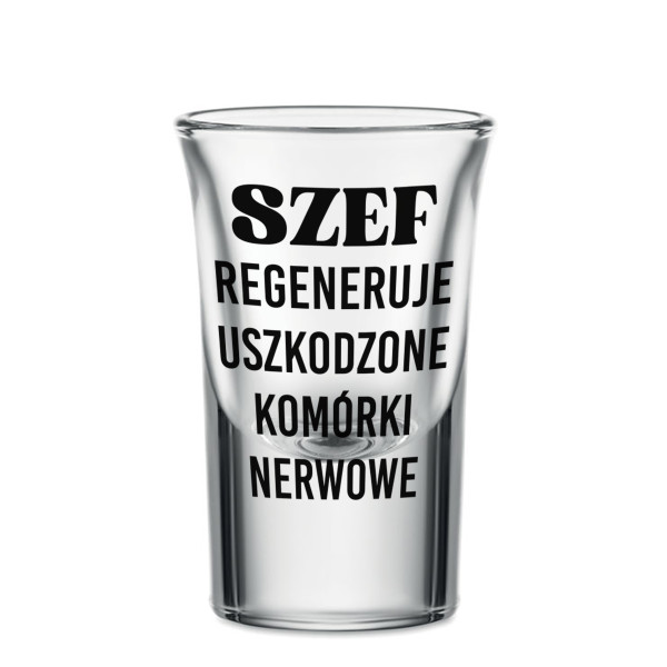 Szklanka "Dla Szefa", 30ml