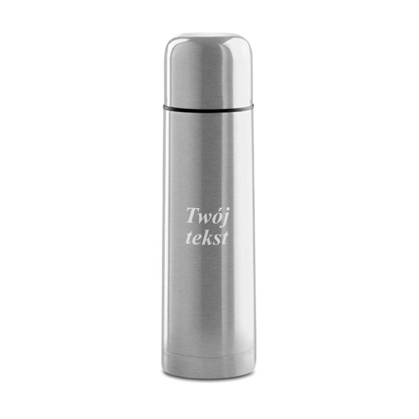 Termos próżniowy "CHAN" z wygrawerowanym napisem (500ml)