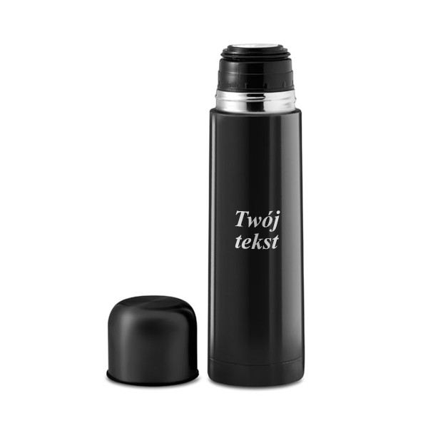 Termos próżniowy "CHAN" z wygrawerowanym napisem (500ml)