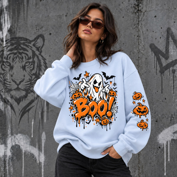 Unisexowa bluza w pastelowych kolorach "Boo"