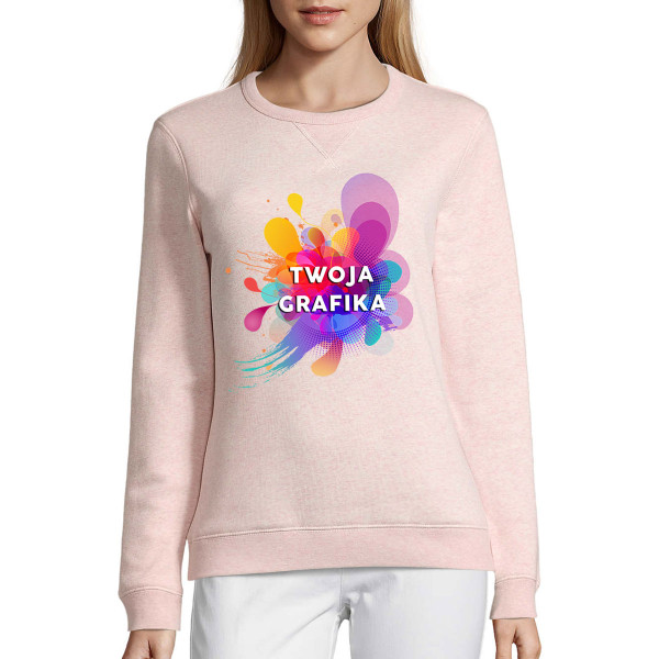 UNISEX pastelowa bluza "Sully" z Twoim własnym wzorem
