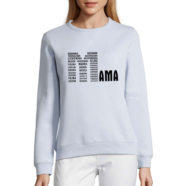 UNISEX pastelowy sweter Sully "Mama jedyna w swoim rodzaju" UNISEX pastelowy sweter Sully "Mama jedyna w swoim rodzaju"