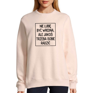 UNISEX pastelowy sweter Sully "Wściekły"