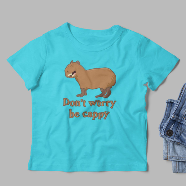 Koszulka dziecięca "Don't worry be cappy"