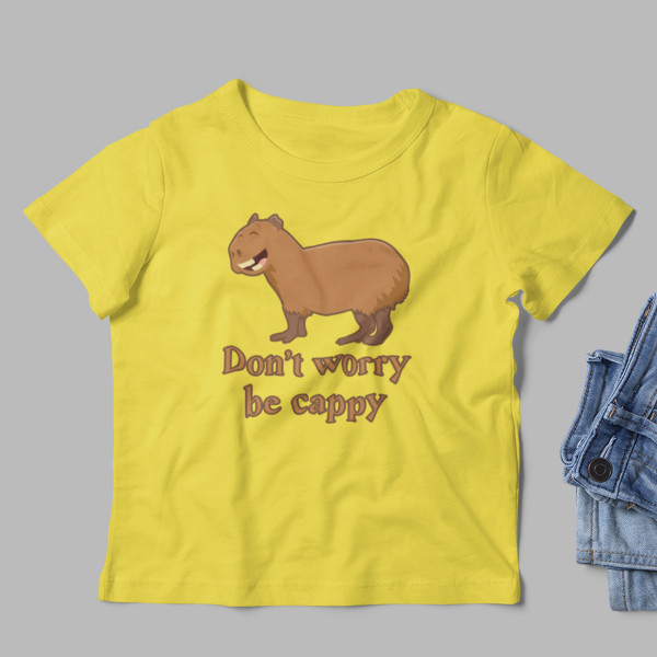 Koszulka dziecięca "Don't worry be cappy"