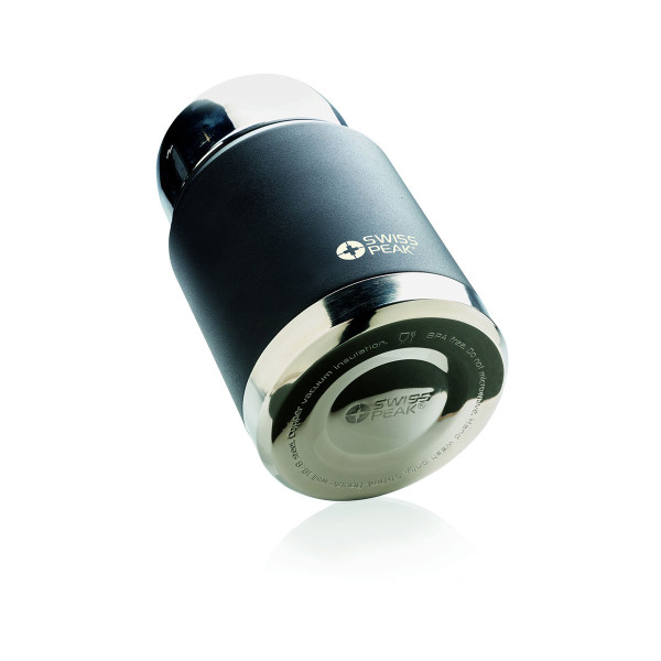 Termos próżniowy na żywność z łyżką "Swiss Peak Elite" (z możliwością wykonania grawerunku za dodatkową opłatą)