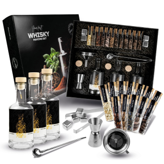 Zestaw do produkcji whisky z przyprawami i akcesoriami do koktajli Zestaw do produkcji whisky z przyprawami i akcesoriami do koktajli
