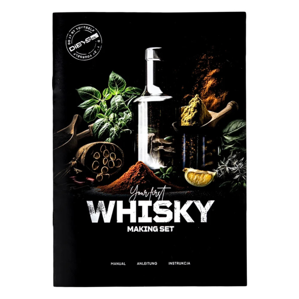 Zestaw do produkcji whisky z przyprawami i akcesoriami do koktajli