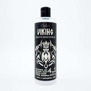 Męski żel pod prysznic, szampon, pianka i mydło 4w1 "Viking" (400ml)