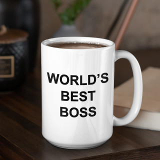 Kubek XL "World's best boss" (450ml)