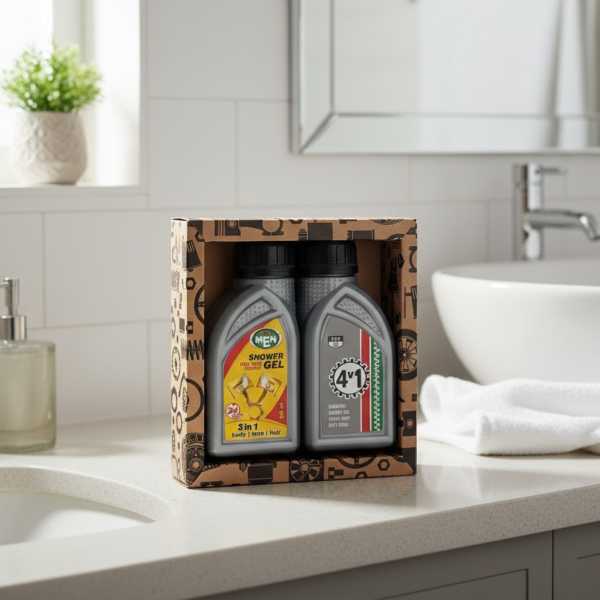 Zestaw upominkowy - żel pod prysznic "Shower Gel + 4in1" 2x250ml