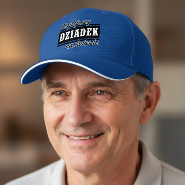 Czapka "Najlepszy dziadek na świecie"