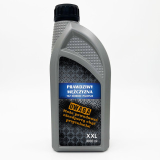 Żel pod prysznic XXL "Prawdziwy mężczyzna też dobrze pachnie" (1000ml)