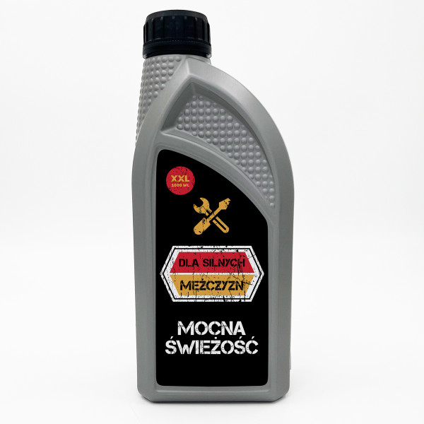 Żel pod prysznic XXL "Dla silnych mężczyzn - mocna świeżość" (1000ml)
