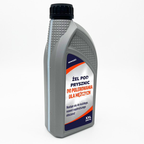 Żel pod prysznic XXL "Do męskiego polerowania" (1000ml) Żel pod prysznic XXL "Do męskiego polerowania" (1000ml)