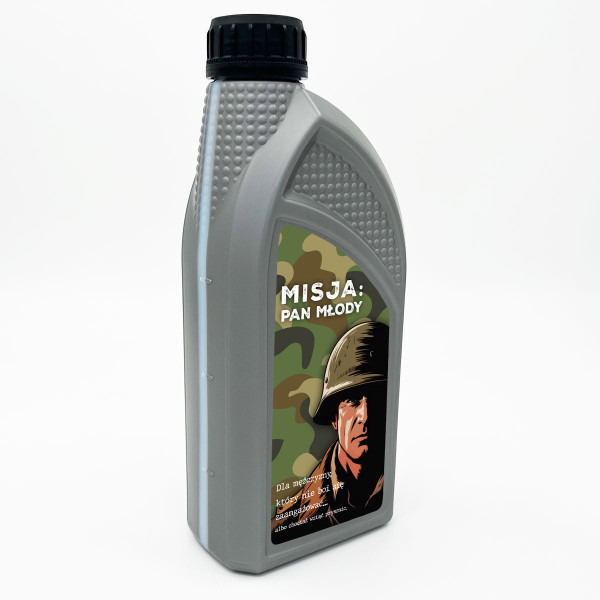 Żel pod prysznic XXL "Misja: Pan Młody" (1000ml) Żel pod prysznic XXL "Misja: Pan Młody" (1000ml)