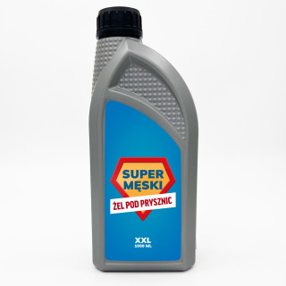 Żel pod prysznic XXL "Super Man" (1000ml)