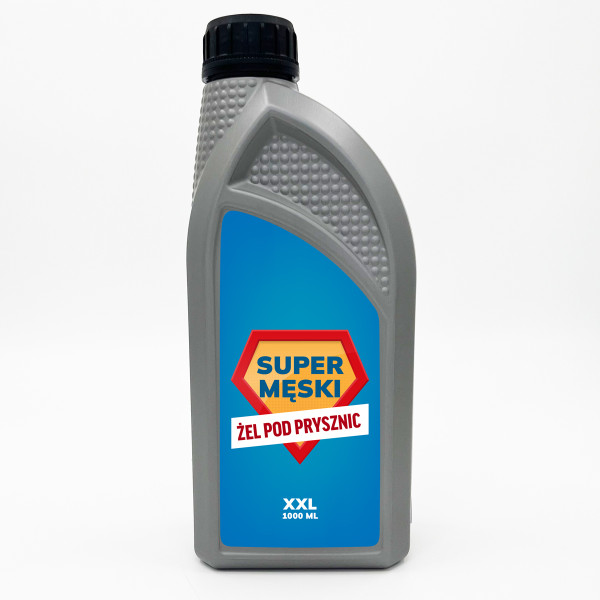 Żel pod prysznic XXL "Super Man" (1000ml) Żel pod prysznic XXL "Super Man" (1000ml)