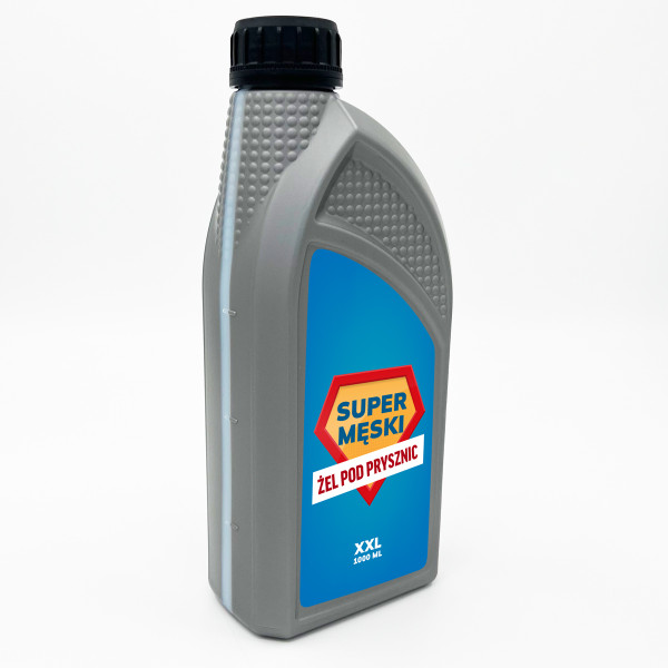 Żel pod prysznic XXL "Super Man" (1000ml) Żel pod prysznic XXL "Super Man" (1000ml)