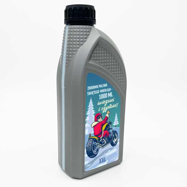 Żel pod prysznic XXL "Zbiornik paliwa Świętego Mikołaja" (1000ml) Żel pod prysznic XXL "Zbiornik paliwa Świętego Mikołaja" (1000ml)