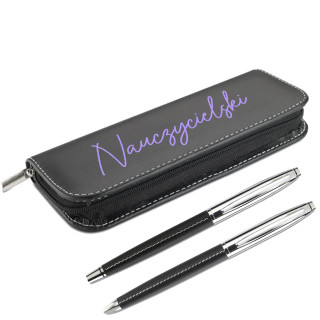 Zestaw długopisów z etui "Nauczycielski" Zestaw długopisów z etui "Nauczycielski"