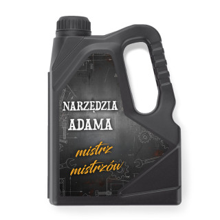 Zestaw narzędzi "Mistrz" w kształcie kanistra z wybranym imieniem