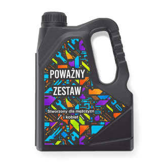 Zestaw narzędzi w kształcie kanistra "Poważny zestaw"