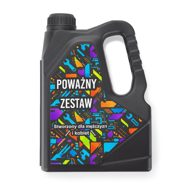 Zestaw narzędzi w kształcie kanistra "Poważny zestaw"