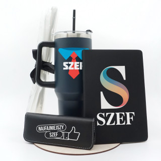 Ekskluzywny zestaw prezentowy "Najfajniejszy Szef"