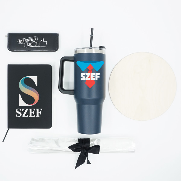 Ekskluzywny zestaw prezentowy "Najfajniejszy Szef" Ekskluzywny zestaw prezentowy "Najfajniejszy Szef"