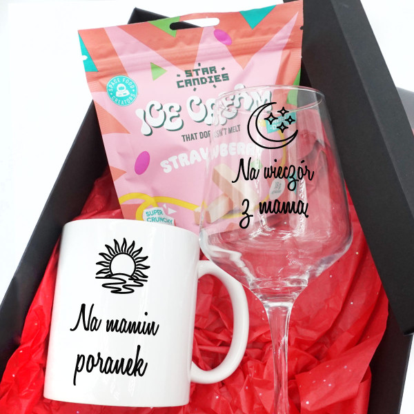 Zestaw upominkowy "Dla mamy rano i na wieczór"