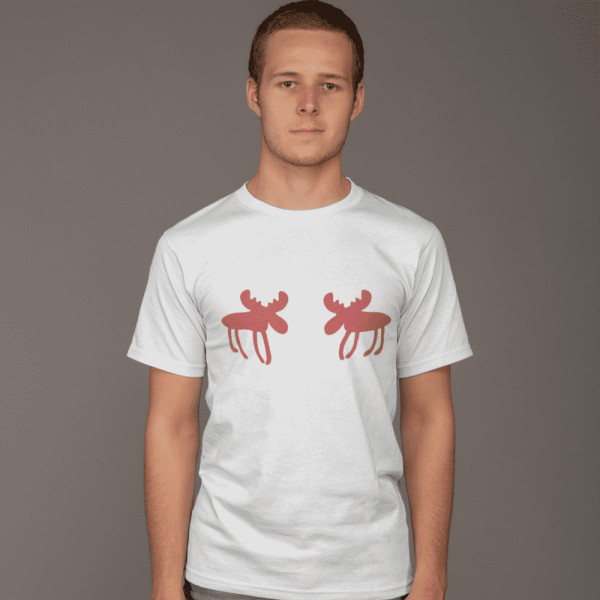 Koszulka "Dwa łosie"