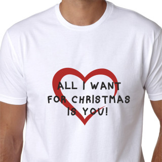 Koszulka "All I Want for Christmas Is You"